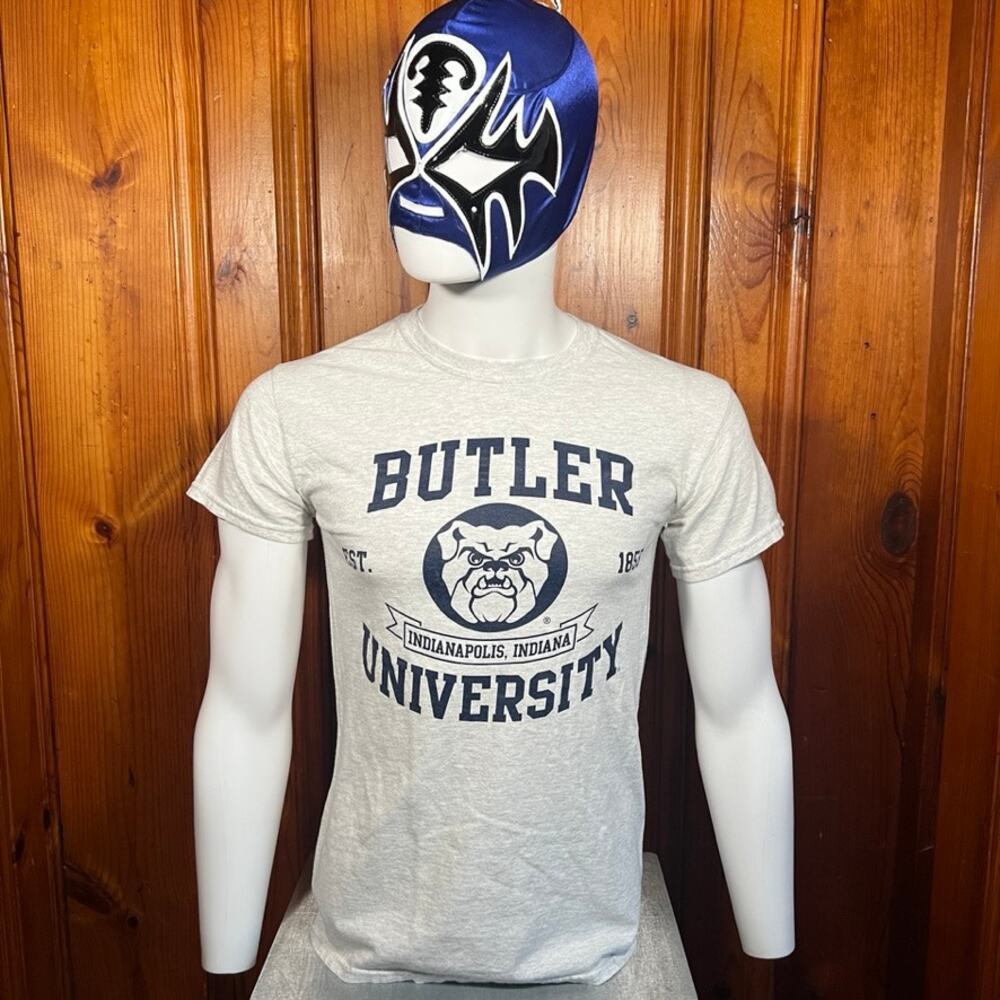 Gildan S College Graphic Tee Gray Regular